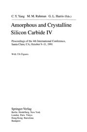Tapa de Amorphous and Crystalline Silicon Carbide IV