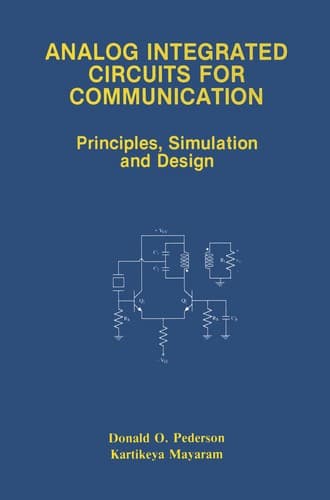 Tapa de Analog Integrated Circuits for Communication