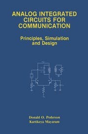 Tapa de Analog Integrated Circuits for Communication