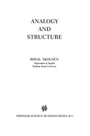 Tapa de Analogy and Structure