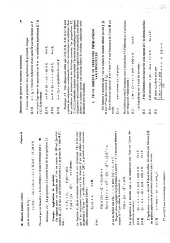 Tapa de Analyse convexe et problèmes variationnels
