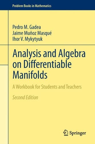 Tapa de Analysis and Algebra on Differentiable Manifolds