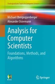 Tapa de Analysis for computer scientists