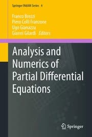 Tapa de Analysis and Numerics of Partial Differential Equations