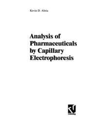 Tapa de Analysis of Pharmaceuticals by Capillary Electrophoresis