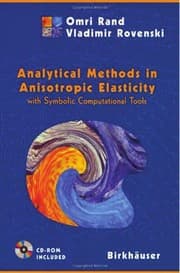 Tapa de Analytical methods in anisotropic elasticity