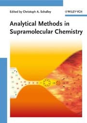 Tapa de Analytical methods in supramolecular chemistry