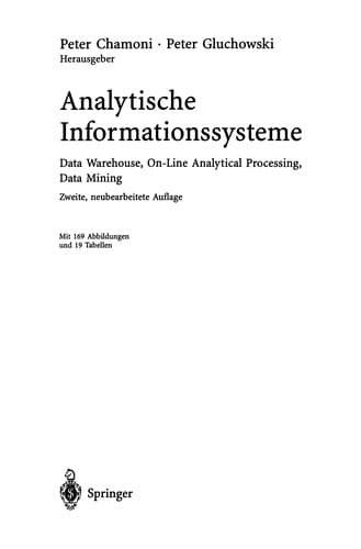 Tapa de Analytische Informationssysteme