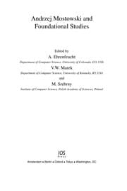 Tapa de Andrzej Mostowski and foundational studies