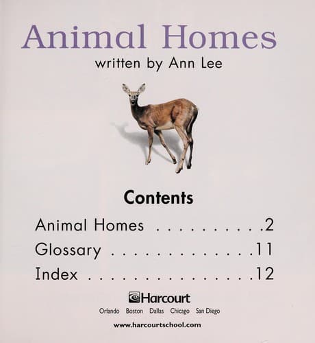 Tapa de Animal homes