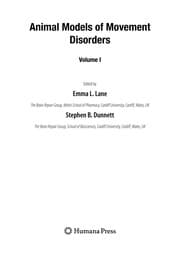 Tapa de Animal models of movement disorders