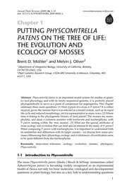 Tapa de The moss Physcomitrella patens