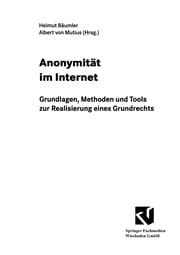 Tapa de Anonymität im Internet