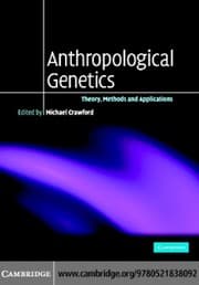 Tapa de Anthropological genetics