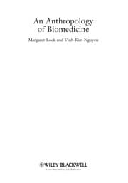 Tapa de The anthropology of biomedicine