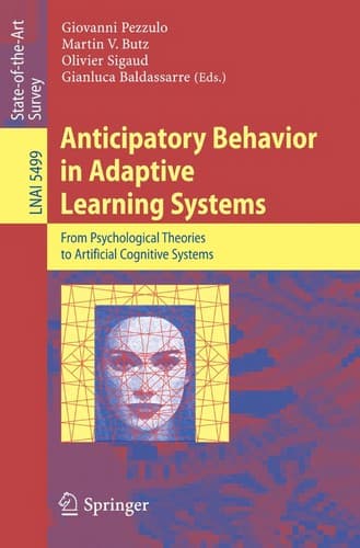 Tapa de Anticipatory Behavior in Adaptive Learning Systems