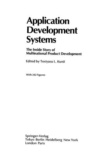 Tapa de Application Development Systems