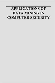 Tapa de Applications of Data Mining in Computer Security