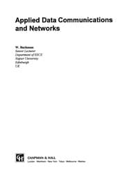 Tapa de Applied data communications and networks