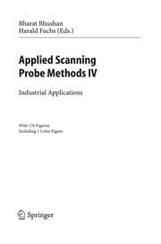 Tapa de Applied scanning probe methods IV