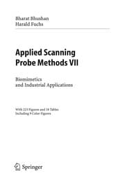 Tapa de Applied scanning probe methods VII