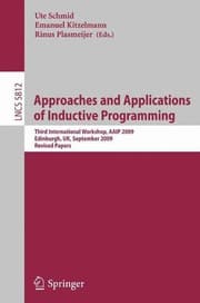 Tapa de Approaches and Applications of Inductive Programming