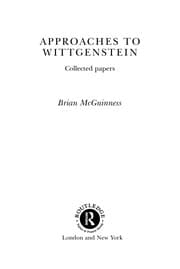 Tapa de Approaches to Wittgenstein