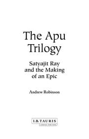 Tapa de The Apu Trilogy