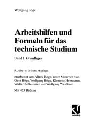 Tapa de Arbeitshilfen und Formeln für das technische Studium