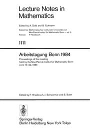 Tapa de Arbeitstagung Bonn, 1984