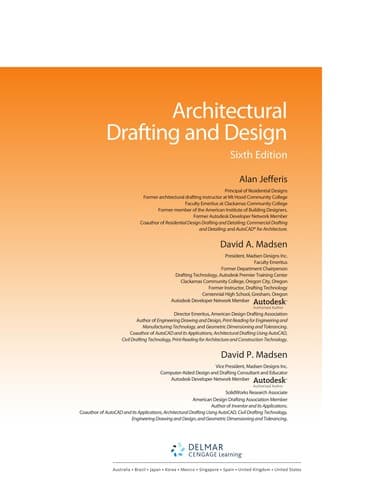 Tapa de Architectural drafting and design