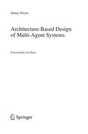 Tapa de Architecture-based design of multi-agent systems