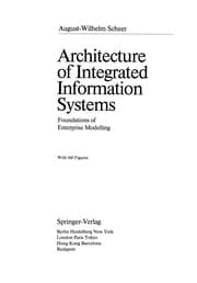 Tapa de Architecture of Integrated Information Systems