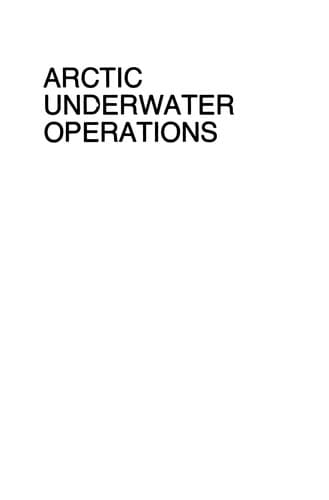 Tapa de Arctic Underwater Operations