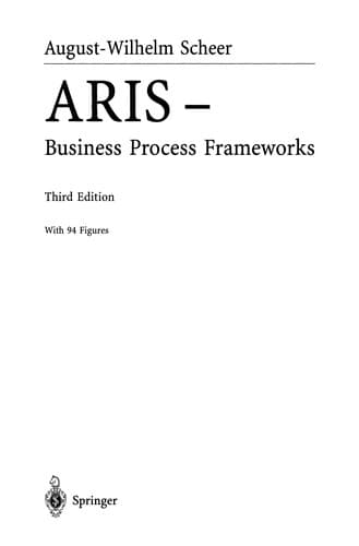 Tapa de ARIS - Business Process Frameworks