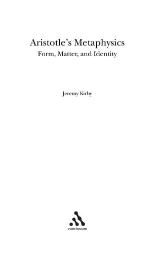 Tapa de Aristotle's metaphysics