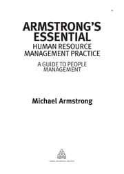 Tapa de Armstrong's essential human resource management practice