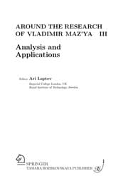 Tapa de Around the Research of Vladimir Maz'ya III