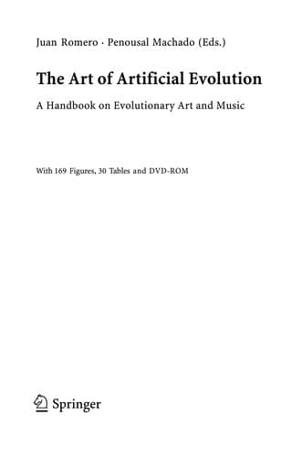 Tapa de The art of artificial evolution