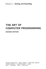 Tapa de The art of computer programming