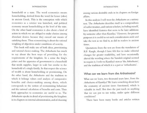 Tapa de Arthashastra