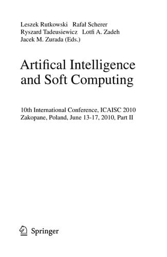 Tapa de Artifical Intelligence and Soft Computing