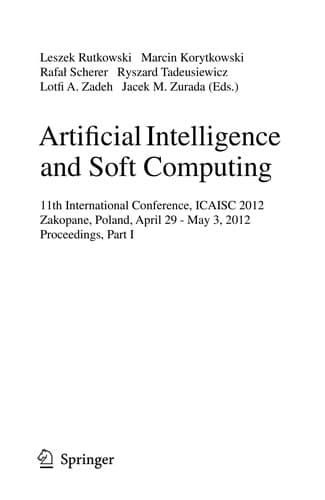 Tapa de Artificial Intelligence and Soft Computing