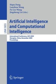 Tapa de Artificial Intelligence and Computational Intelligence