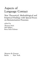Tapa de Aspects of language contact
