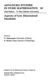 Tapa de Aspects of Low Dimensional Manifolds (Advanced Studies in Pure Mathematics)