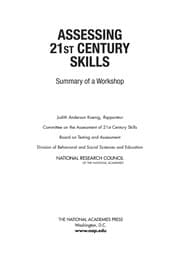 Tapa de Assessing 21st century skills
