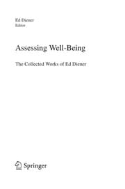 Tapa de Assessing Well-Being