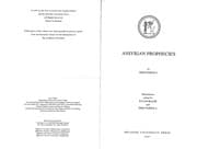 Tapa de Assyrian prophecies