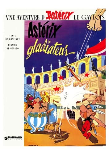 Tapa de Astérix Gladiateur